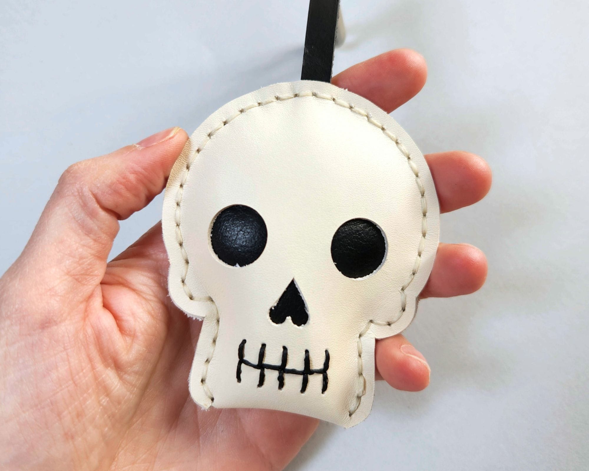 Patrón PDF - Llavero / Charm Calavera